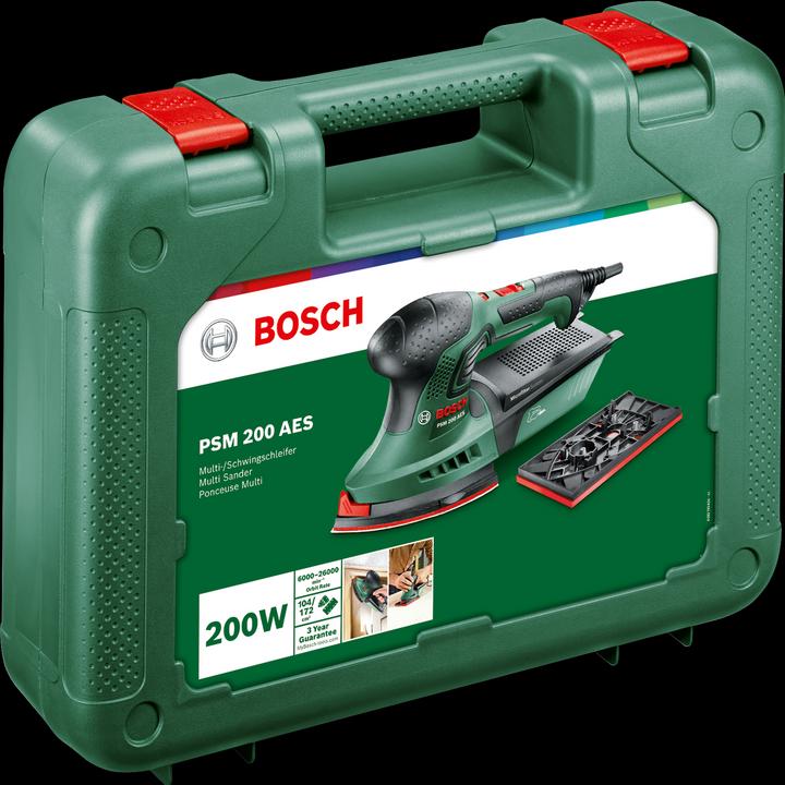 Actual product image Bosch Home & Garden Psm 200 Aes (Multi sanders, Sander, 200 W)