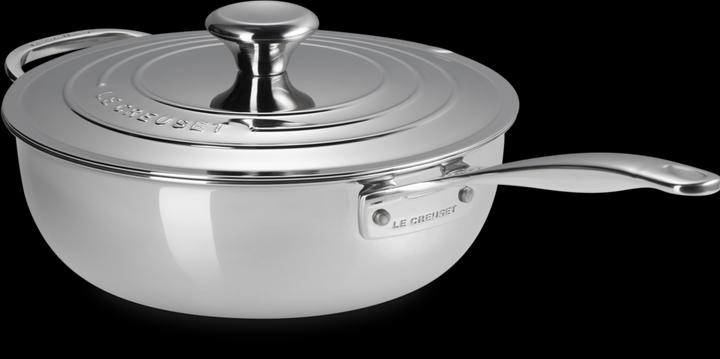 Immagine prodotto Le Creuset 3 strati Plus (24 cm, Padella per friggere, Acciaio inossidabile)