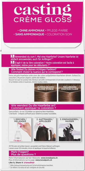Produktbild L'Oréal Paris Casting Creme (600 Blond Fonce)