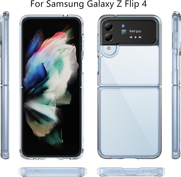 Actual product image PhoneLook Coque Gel transparent Silicone Super Clear flexible (Samsung Galaxy Z Flip4)