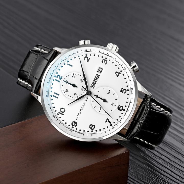 Produktbild Skmei 9301SISIBK Herrenuhr + BOX