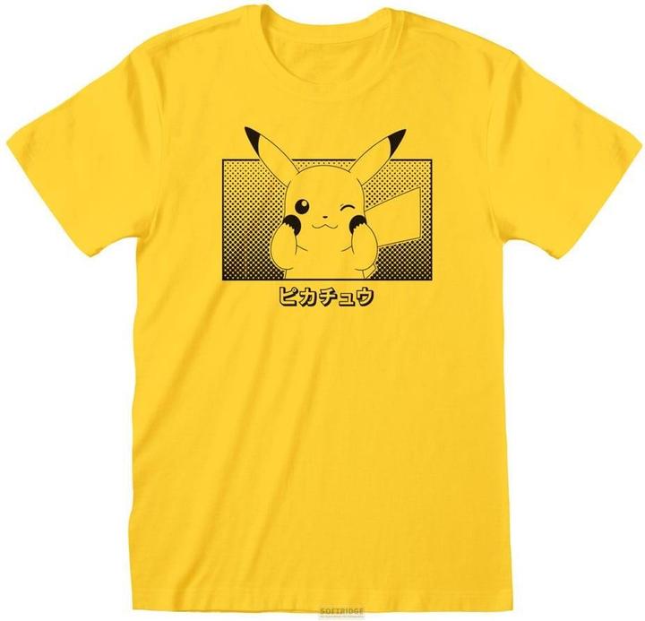 Image du produit Heroes Inc T-shirt Pokemon Pikachu Katakana (L) (L)