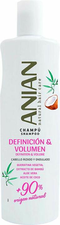 Image du produit Anian Definición y Volumen Champú Vegetal 400ml (400 ml, Shampoing liquide)