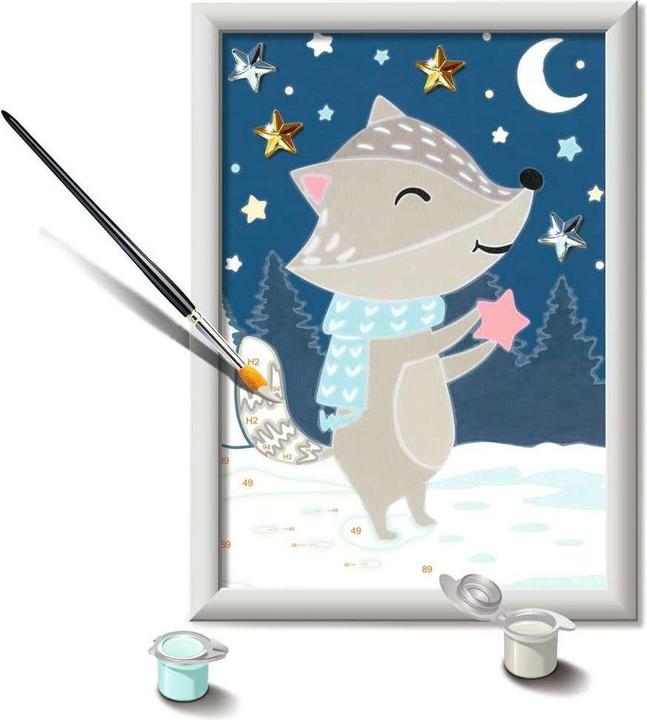Produktbild Ravensburger CreArt Cute Badger
