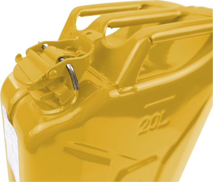 Produktbild Dönges Stahlblech-Benzinkanister, 20 l, gelb