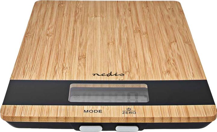 Produktbild Nedis Küchenwaagen Digital Holz/Kunststoff Holz Holz