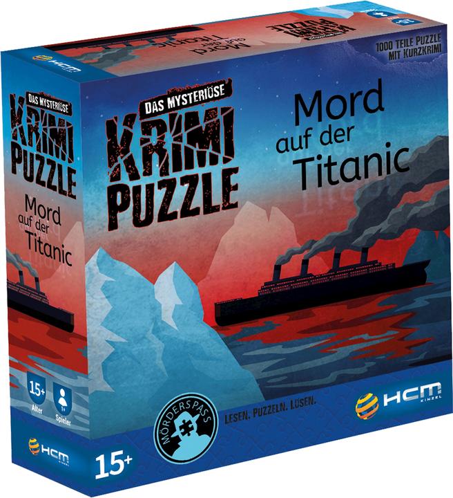Image du produit HCM Kinzel Titanic - Murder Mystery Puzzle (Le mystère du meurtre) (1000 pièces)