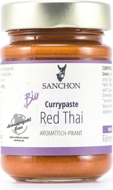 Sanchon Red Thai Curry Paste Organic (190 g)