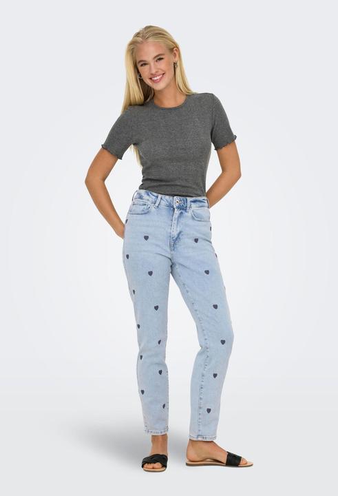 Actual product image Only Gerade geschnitten Hohe Taille Jeans Straight-Fit jeans (27)