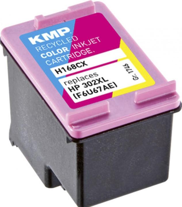 Productafbeelding KMP H168CX Compatibel met HP 302XL (M, C, Y)