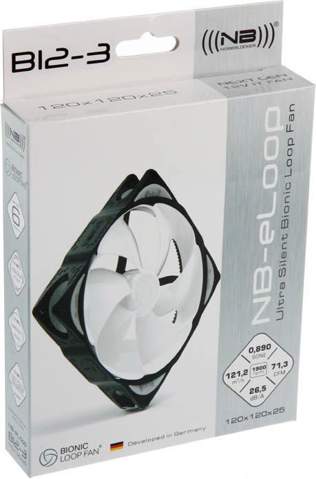 Actual product image Noiseblocker NB-eLoop B12-3 (120 mm, 1 x)