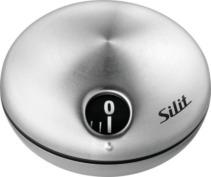 Produktbild Silit Kurzzeitwecker Eieruhr magnetisch Küchentimer Puk Edelstahl 60 Minuten