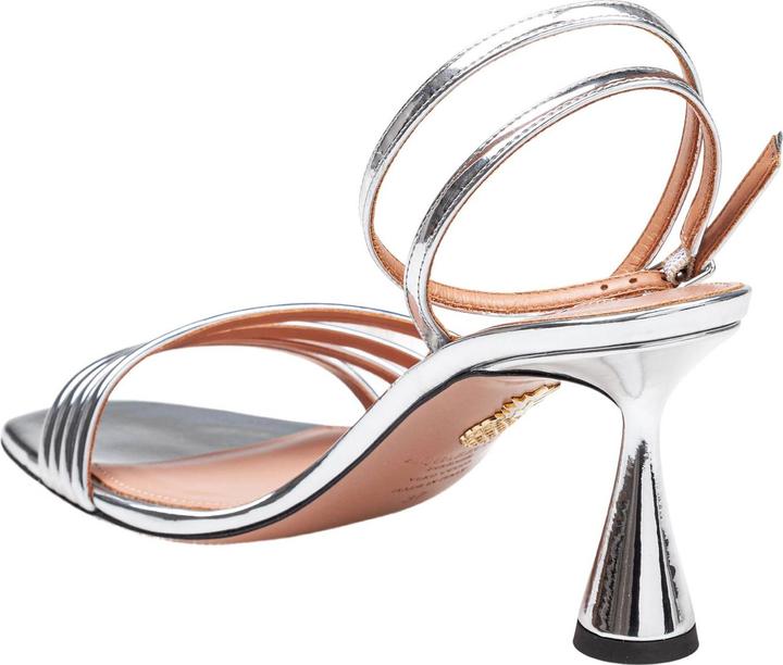 Immagine prodotto Aquazzura Aquazzurra latour 75 sandal in mirror-effect leather color silver (36)