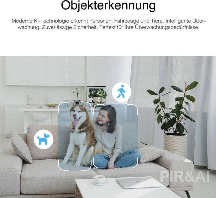 Image du produit Instar IN-8815 4K POE/WLAN weiss 18006 IP Überwachungskamera