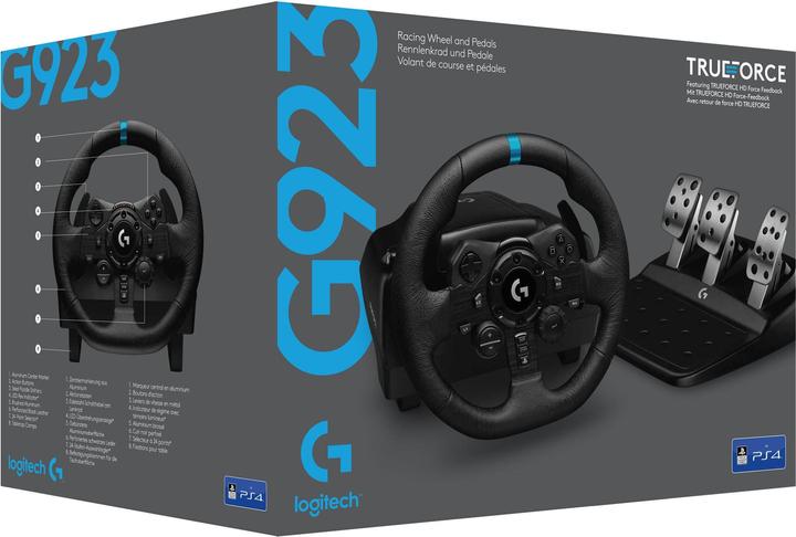 Actual product image Logitech G923 Steering wheel (UK plug) (PS4, PC)