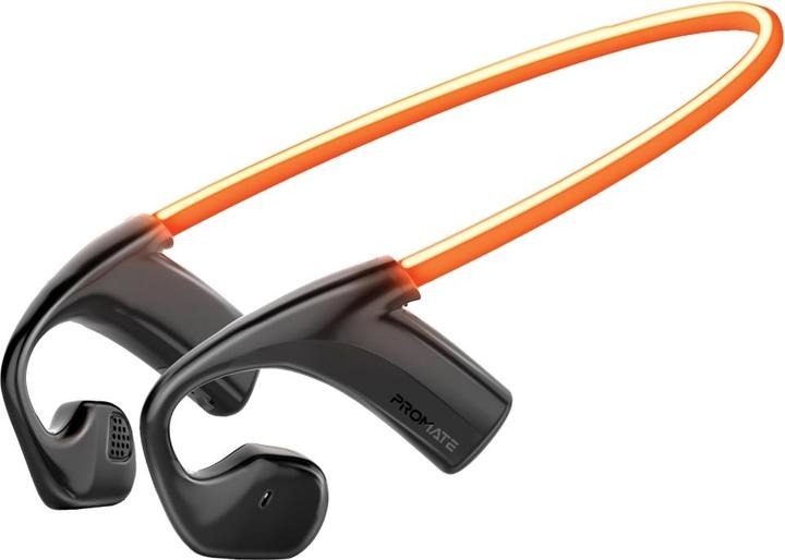 Produktbild ProMate RippleGlow-Black Bluetooth Kopfhörer (18 h, Kabellos)