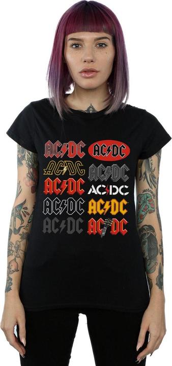 Immagine prodotto AC/DC T-shirt Multi Logos in cotone (XXL)
