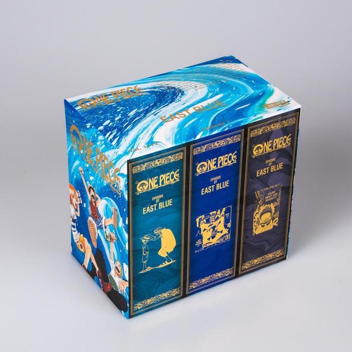 Actual product image One Piece Sammelschuber 1: East Blue (inklusive Band 1–12) (German, Eiichiro Oda, 2022)