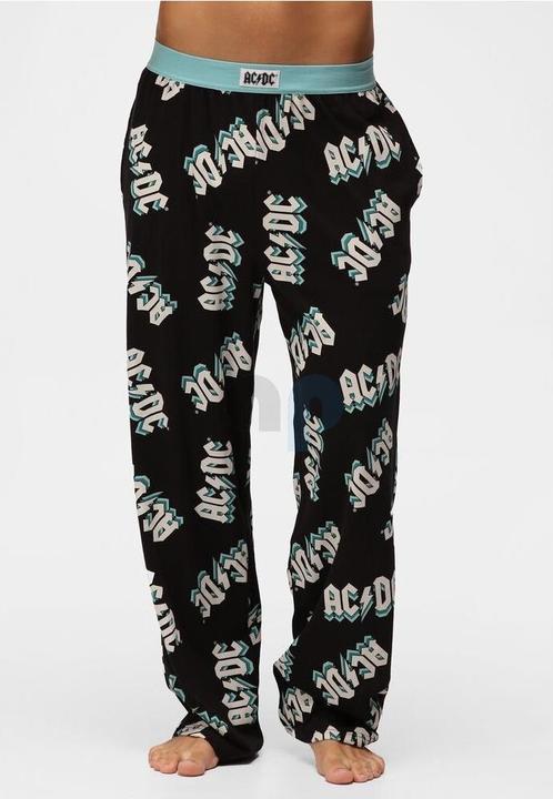Produktbild Recovered AC/DC Stepped Black Loungehose XXL (XXL)