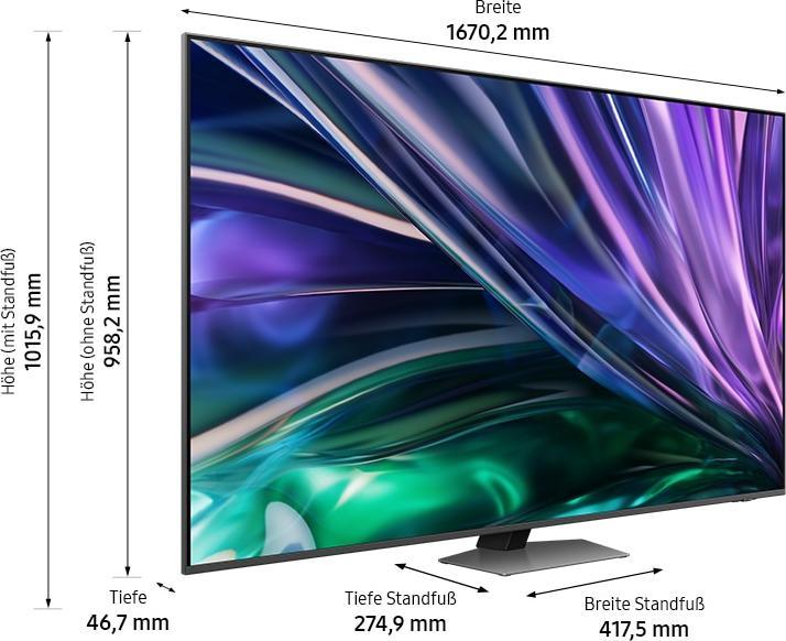 Actual product image Samsung GQ75QN85DBT (75", QN85D, NeoQLED, 4K, 2024)