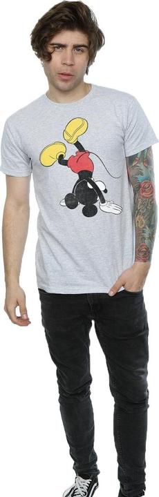 Actual product image Disney Mens Mickey Mouse Upside Down T-Shirt (S)