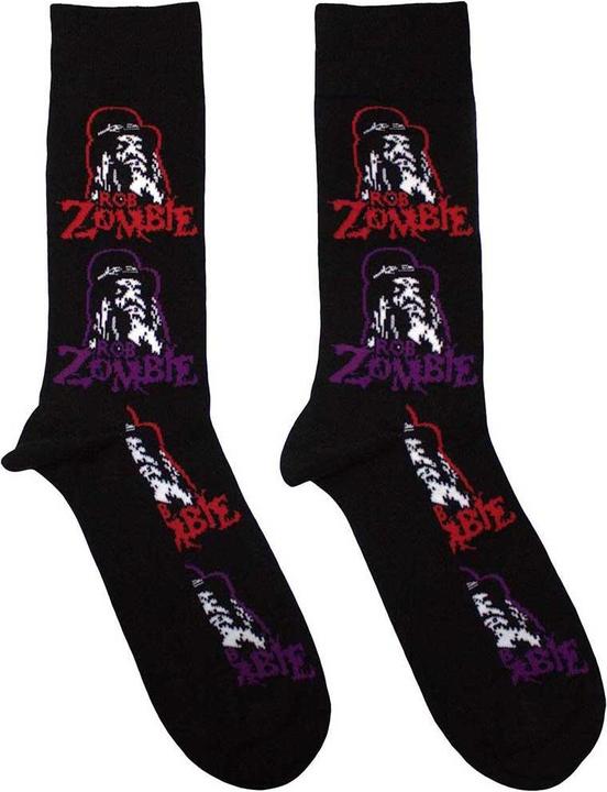 Immagine prodotto Rob Zombie Calzini Stampa ripetuta Adulto Unisex (40.5 - 45.5)