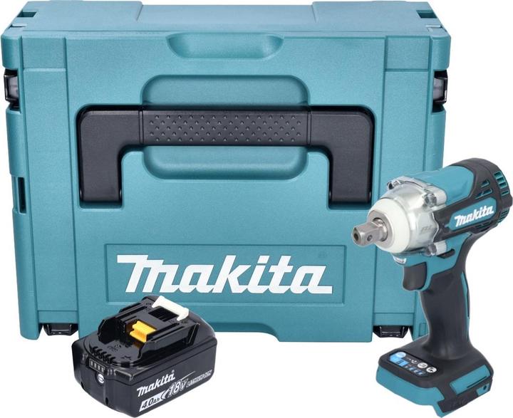 Immagine prodotto Makita DTW 301 M1J Avvitatore a impulsi a batteria 18 V 330 Nm 1/2" brushless + 1x batteria ricaricabile (Batteria ricaricabile)