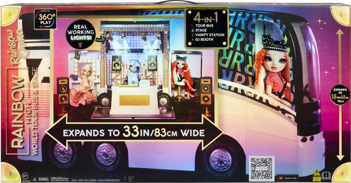 Immagine prodotto MGA Bus e palcoscenico del tour mondiale di Rainbow Vision