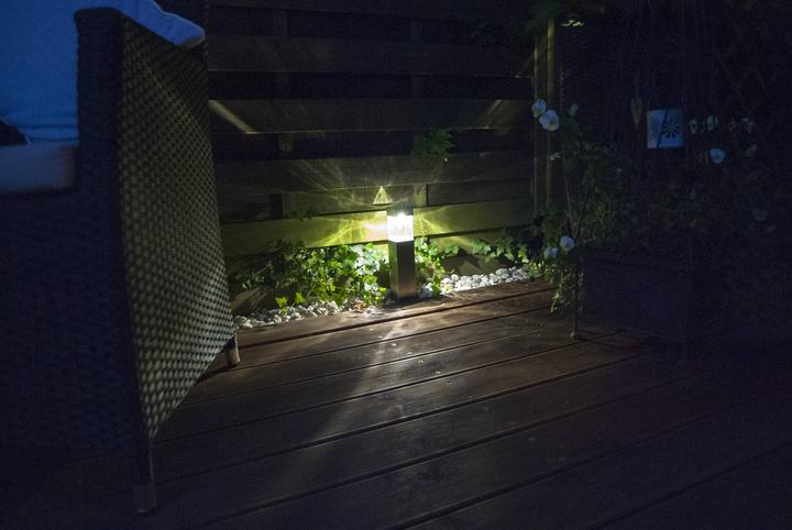 Immagine prodotto EZ Solar Luci solari in acciaio inox - 4 pezzi (8 lm, IP44)