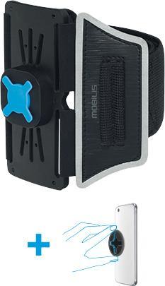 Image du produit Mobilis BRAZALETE UNIV U.FIX RUN KIT. Étui de protection pour téléphone portable Étui bracelet noir