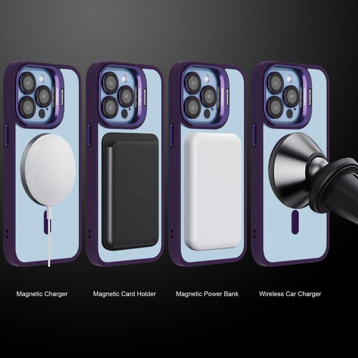 Immagine prodotto Cadorabo Custodia per iPhone 12 PRO MAX compatibile con Magsafe, inclusa la protezione dell'obiettivo della (Apple iPhone 12 Pro Max)