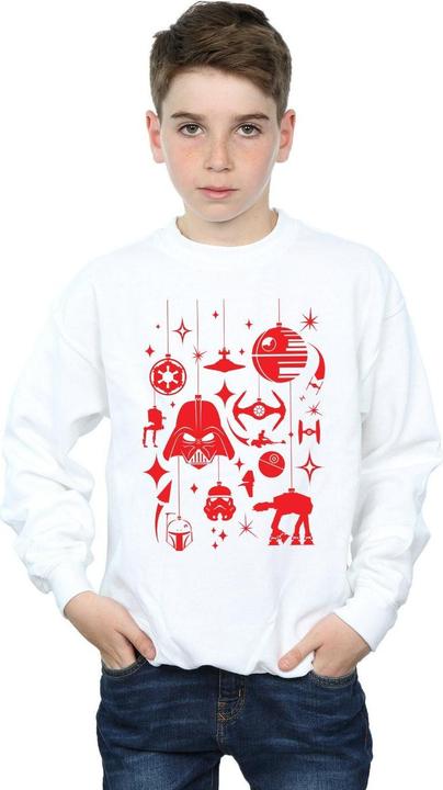 Actual product image Star Wars Boys Christmas Decorations Sweatshirt (140, 146)