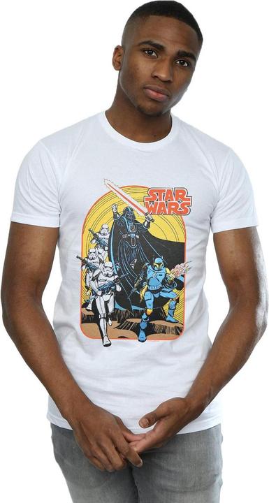 Produktbild Star Wars Vintage Comic Scene TShirt (XL)