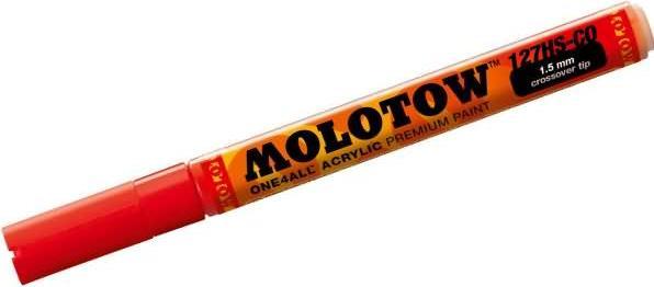 Produktbild Molotow AKRYLMARKER 1.5mm TRAF.RED (Verkehrsrot, 1.50 mm, 1 x)