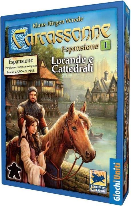 Actual product image Giochi uniti Carcassonne: Esp.1 Locande E Cattedrali