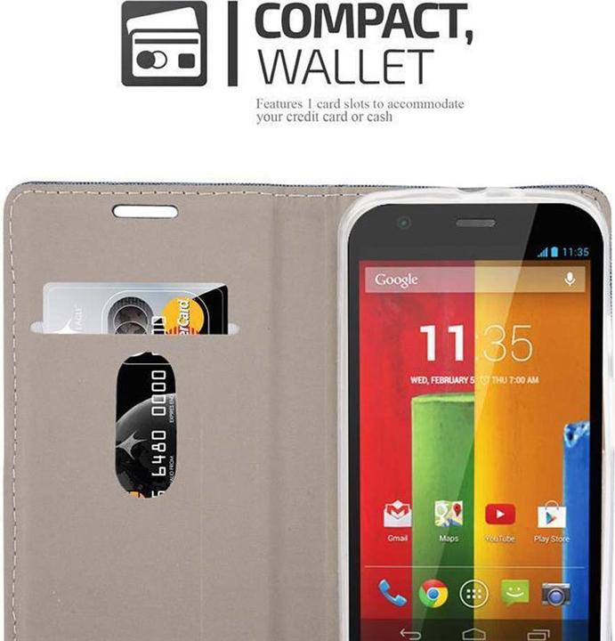 Image du produit Cadorabo Jeans Optik (Motorola Moto G2 (2nd Gen))