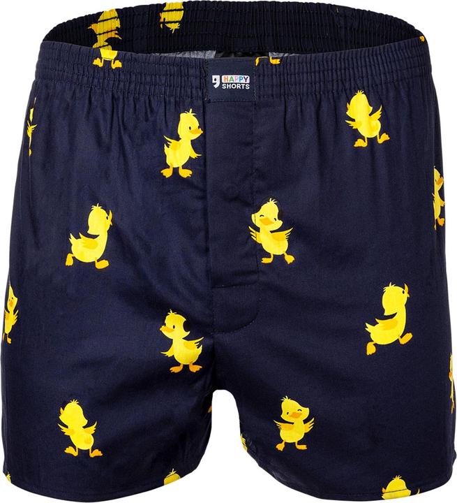 Actual product image Happy shorts Woven Boxer Shorts Casual Comfort Fit (M, Single pack)