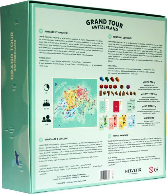Immagine prodotto Helvetiq Grand Tour Svizzera (Tedesco, Francese, Italiano, Inglese)