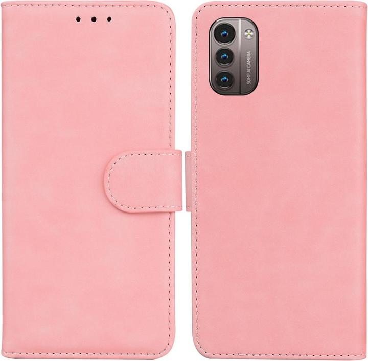 Produktbild Cover-Discount Nokia G11 / G21 - Leder Etui Hülle rosa (Nokia G11, Nokia G21)
