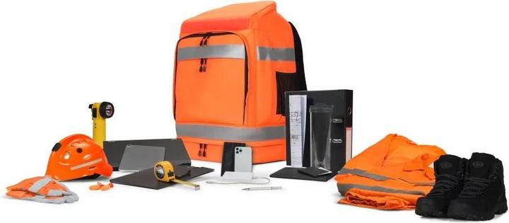 Produktbild Dicota Rucksack Hi-Vis 65 Liter – orange (65 l)