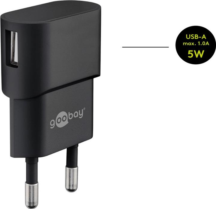 Image du produit Goobay Chargeur USB A avec Câble USB-C (5 W)