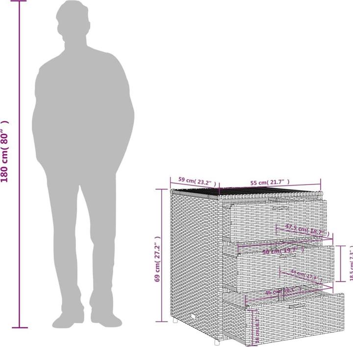 Actual product image VidaXL Jeriah