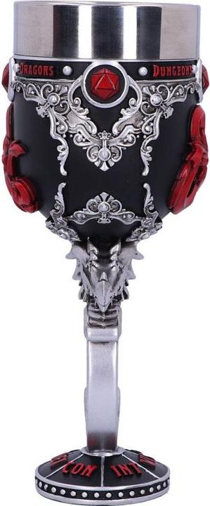 Actual product image Nemesis Now Dungeons & Dragons Drinking Vessel: Wine goblet (20 cl, 1 Glasses)