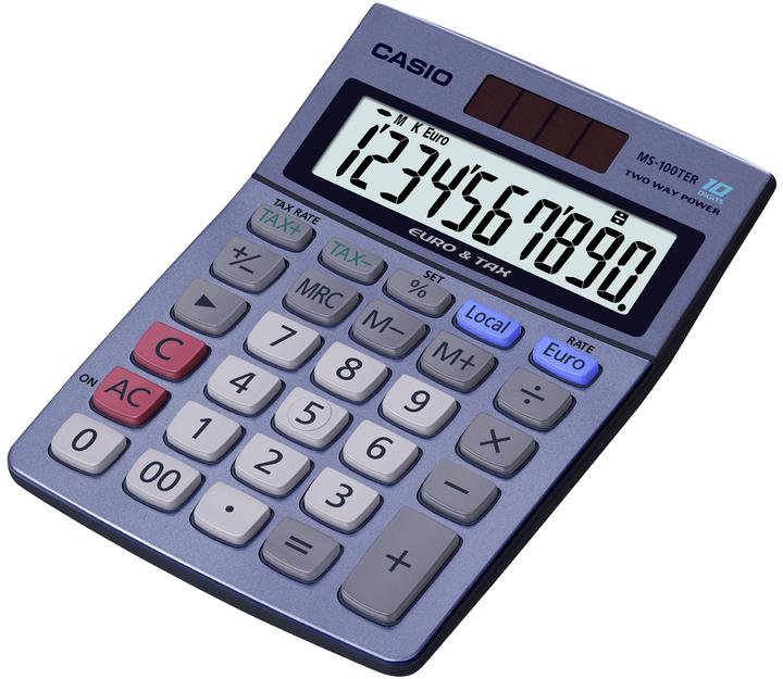 Produktbild Casio MS-100TER (Solarzellen, Batterien)