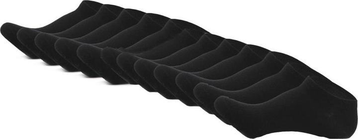 Garcia Pescara 6 Paar Sneaker Socken in schwarz Gr. 40-46 aus Baumwolle Füsslinge (6er Pack, 40 - 46)