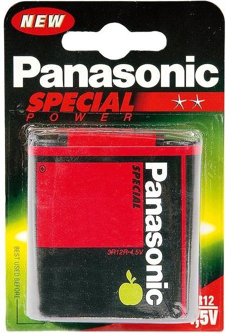 Actual product image Panasonic Special Power Flachbatterie 3R12 (1 pcs., 3R12, 1800 mAh)