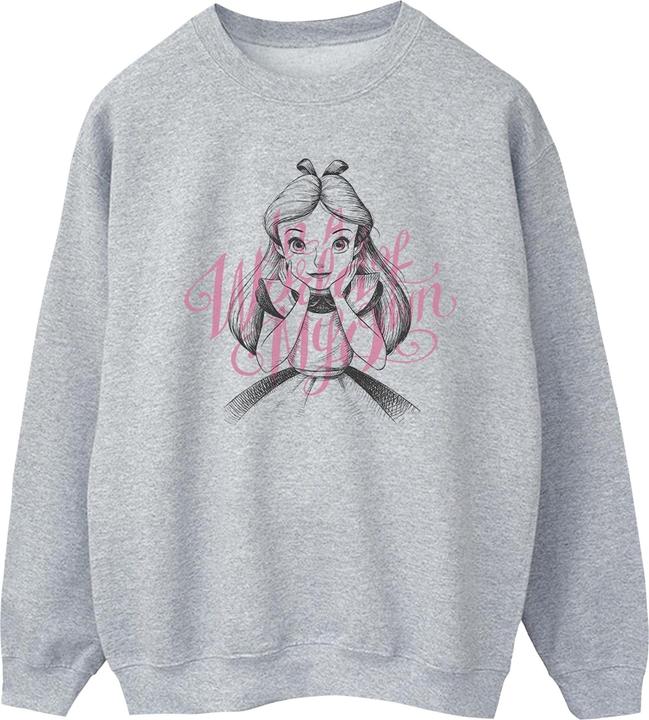 Disney Alice In Wonderland In A World Of My Own Sweatshirt