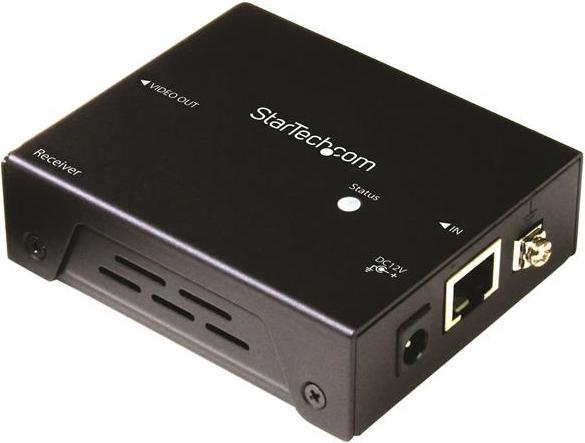 Actual product image StarTech HDBaseT Extender Kit with compact transmitter - HDMI over CAT5 - HDMI over HDBaseT up to 4K (CAT extender)