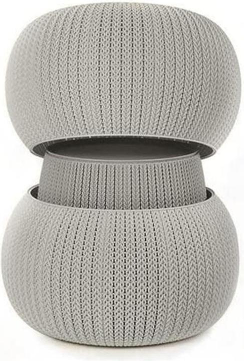 Actual product image Allibert Cozy Urban Storage, Set of 3, Beige