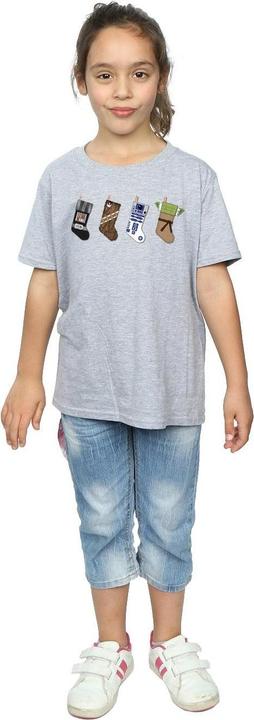 Image du produit Star Wars - T-shirt CHRISTMAS STOCKINGS - Fille (116)
